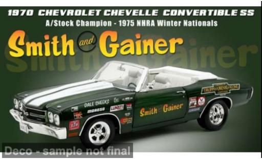 Chevrolet Chevelle 1/18 ACME Cabriolet SS verte 1970 Smith &amp; Gainer 1:18
