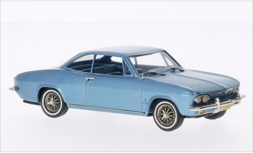 Chevrolet Corvair Coupe 1/43 Brooklin Monza metallise bleu 1967 miniature