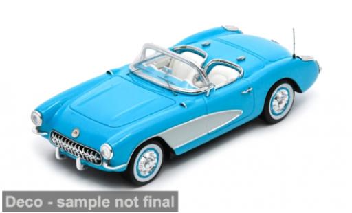 Chevrolet Corvette 1/43 Spark (C1) bleue 1956 1:43 miniature