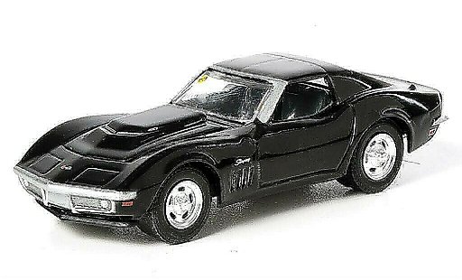 Chevrolet Corvette course 1/64 Greenlight C2 (C2) L88 noire 1969 miniature