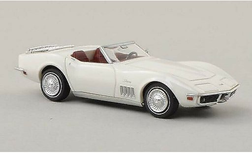 Chevrolet Corvette Convertible 1/87 Brekina C3 Cabriolet blanche miniature