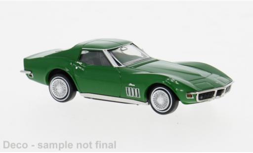 Chevrolet Corvette 1/87 Brekina C3 verte 1967 1:87 miniature