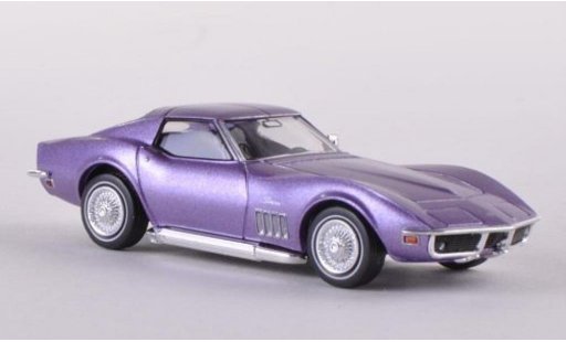 Chevrolet Corvette Coupe 1/87 Brekina C3 lila miniature