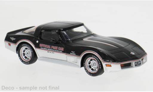 Chevrolet Corvette 1/43 IXO (C3) noire/grise 1980 1:43 miniature