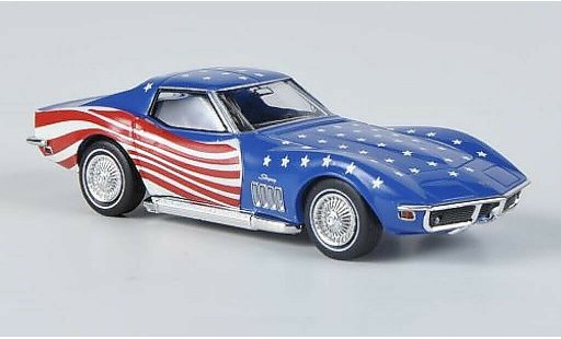 Chevrolet Corvette Coupe 1/87 Brekina C3 Stars & Stripes avec Sidepipes miniature