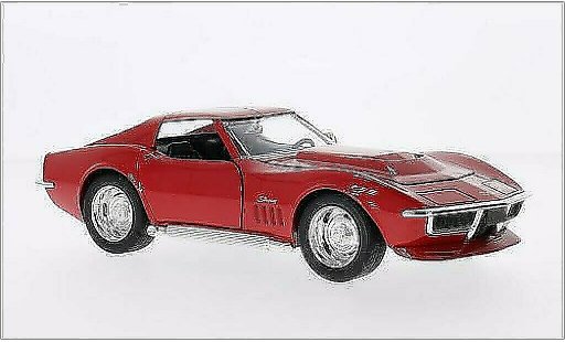Chevrolet Corvette Stingray 1/24 Jada Toys C3 rouge 1969 miniature