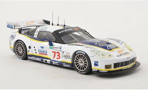 Chevrolet Corvette Racing (.R) 1/43 IXO C6 C6.R No.73 Euroflash 24h Le Mans 2008 miniature