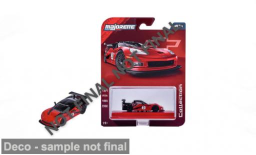 Chevrolet Corvette 1/64 Majorette C6.R rouge 2005 1:64 miniature
