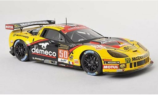 Chevrolet Corvette Racing (.R) 1/43 Spark C6 C6.R ZR1 No.50 Larbre Competition 24h Le Mans 2013 /R.Taylor miniature