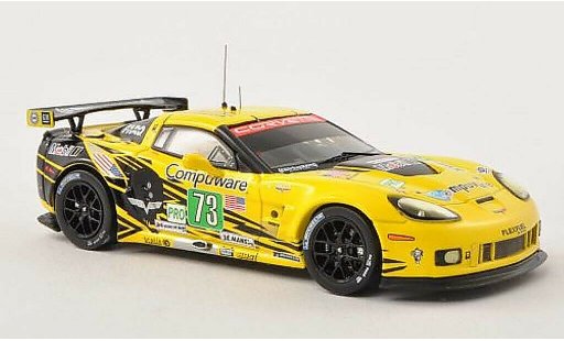 Chevrolet Corvette ZR1 1/43 IXO C6 No.73 24h Le Mans 2012 /J.Magnussen miniature
