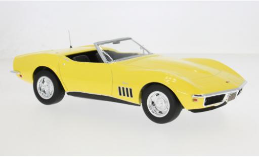Chevrolet Corvette 1/18 Norev Cabriolet jaune 1969 1:18
