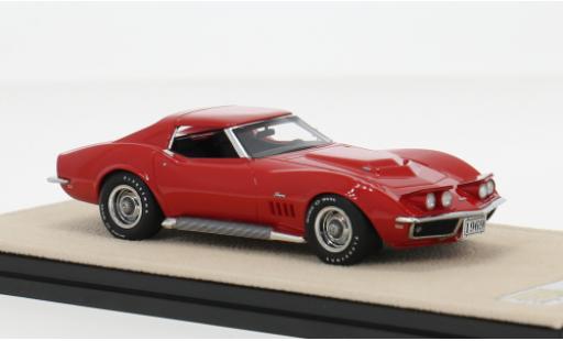 Chevrolet Corvette 1/43 Stamp Models L88 rouge 1969 1:43 miniature