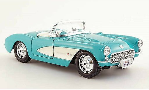 Chevrolet Corvette Convertible 1/24 Maisto C1 mint 1957 miniature
