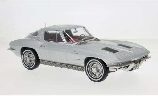 Chevrolet Corvette 1/18 Norev Sting Ray grise 1963 1:18