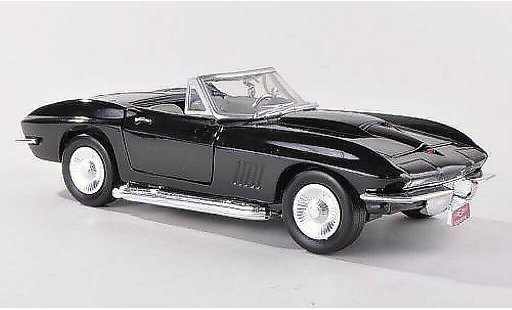 Chevrolet Corvette Convertible 1/24 Motormax C2 Cabriolet (C2) noire miniature