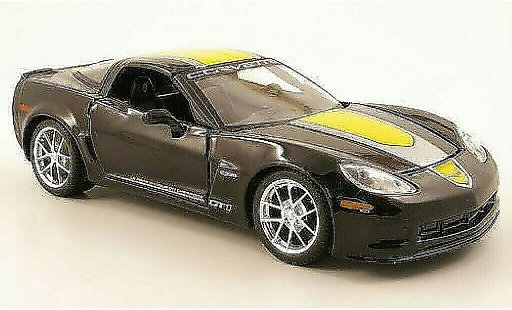 Chevrolet Corvette special edition 1/24 Maisto C6 GT1 noire Commemorative 2009 miniature