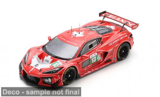 Chevrolet Corvette 1/18 Spark Z06 LMGT3 24h Le Mans 2025 #13 O.Fidani/L.Kern 1:18