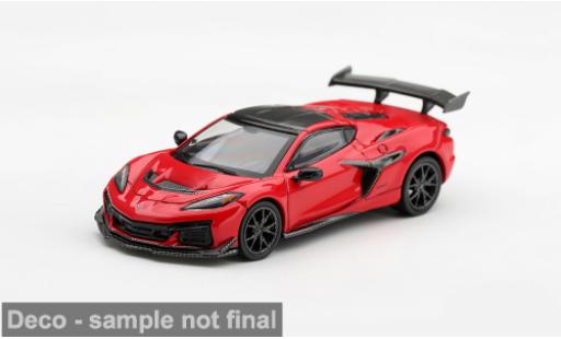Chevrolet Corvette 1/64 Mini GT ZR1 rouge/noire 2028 1:64 miniature