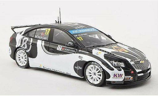 Chevrolet Cruze course 1/43 Spark 1.6T No.17 Nika Racing WTCC 2013 miniature