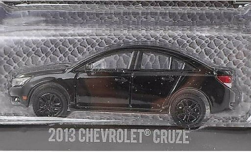 Chevrolet Cruze Sedan 1/64 Greenlight noire 2013 miniature
