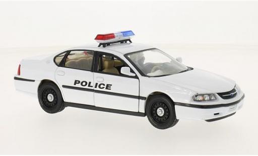 Miniature Chevrolet Impala 1/24 Welly Police 1:24 Chevrolet Impala 1/24 Welly Police 1:24 miniature