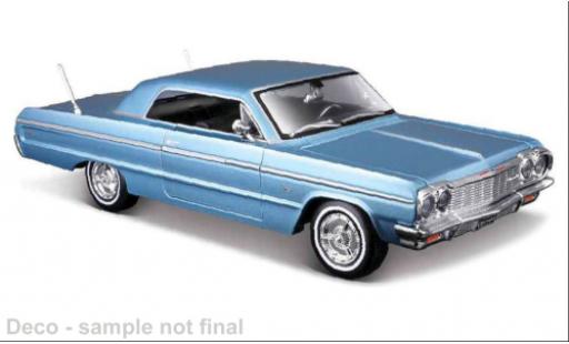 Miniature Chevrolet Impala 1/24 Maisto SS bleue 1:24 Chevrolet Impala 1/24 Maisto SS bleue 1:24 miniature