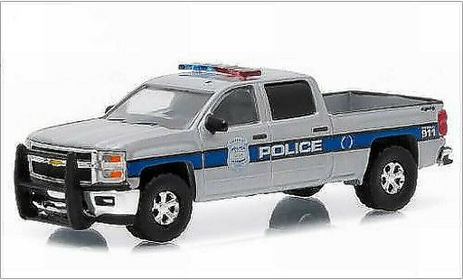 Chevrolet Silverado police 1/64 Greenlight 2015 miniature