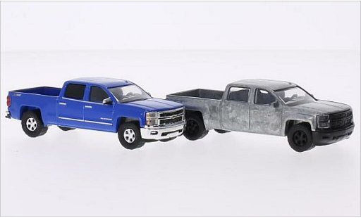 Chevrolet Silverado pickup 1/64 Greenlight LTZ 271 2014 miniature