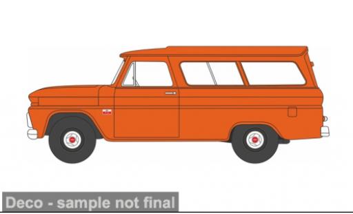 Chevrolet Suburban 1/87 Oxford Carryall orange 1966 1:87 miniature