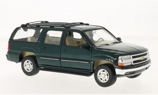 Miniature Chevrolet Suburban 1/24 Welly grü 1:24 Chevrolet Suburban 1/24 Welly grü 1:24 miniature