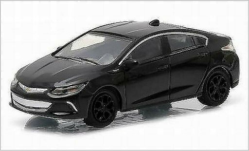 Chevrolet Volt hatchback 1/64 Greenlight noire 2016 miniature