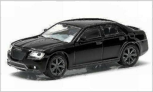 Chrysler 300C SRT8 1/64 Greenlight noire 2012 miniature