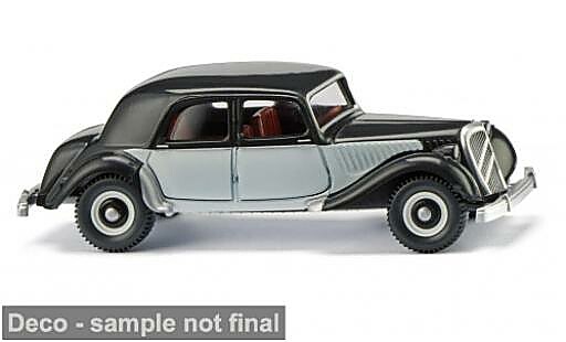Coche miniatura Citroen Traction 1/87 Wiking 15 SIX schwarz/grau 1938 1:87