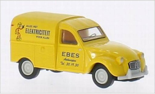 Citroen 2CV Fourgonnette 1/87 Brekina AZU Ebes Elektriciteit (B) miniature