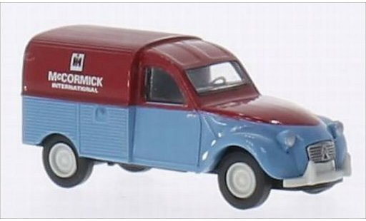 Citroen 2CV Fourgonnette 1/87 Brekina AZU McCormick miniature