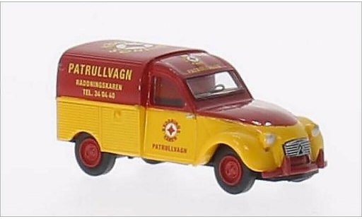 Citroen 2CV Fourgonnette 1/87 Brekina AZU Patrullvagn (S) miniature