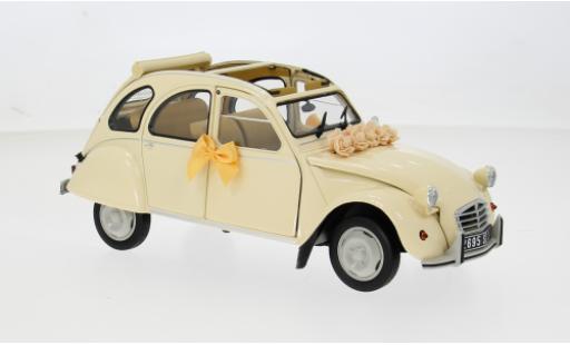 Citroen 2CV 1/18 Norev beige 1986 1:18 miniature