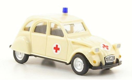 Citroen 2CV Berline 1/87 Herpa DRK Gummersbach miniature