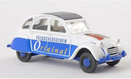 Citroen 2CV Berline 1/87 Wiking Feldschlosschen Original miniature