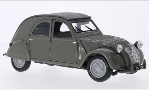 Citroen 2CV Berline 1/18 Maisto grise 1952 miniature