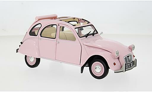 Citroen 2CV 1/18 Norev rose 1986 1:18 miniature