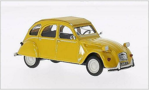 Citroen 2CV V6 1/43 Vitesse Club jaune 1981 miniature