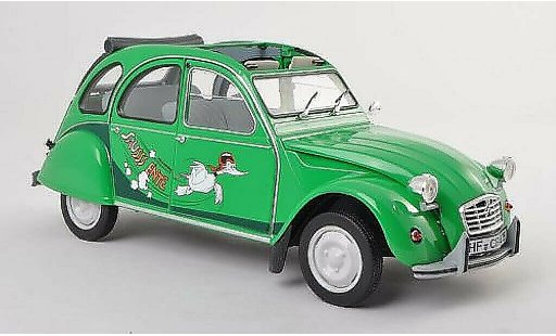 Citroen 2CV V6 1/18 Norev Club Sausss Ente verte 1987 miniature