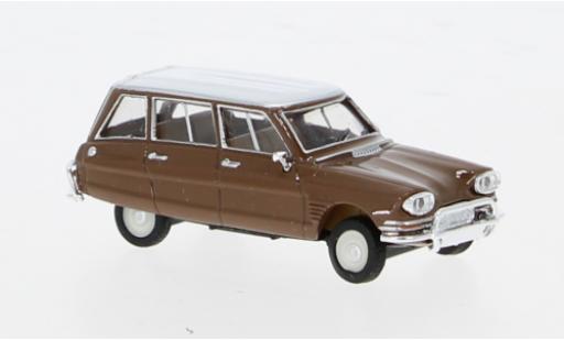 Miniature Citroen Ami 6 1/87 Herpa Break marron 1:87 Citroen Ami 6 1/87 Herpa Break marron 1:87 miniature