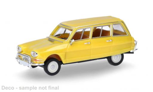 Citroen Ami 6 1/87 Herpa Break jaune 1:87 miniature