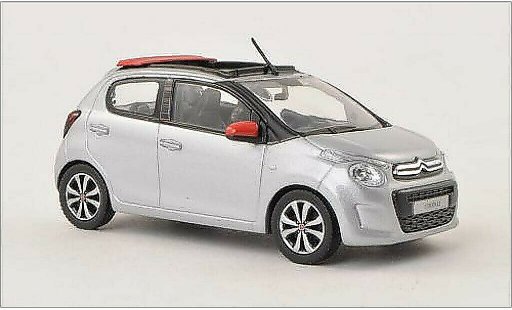 Citroen C1 Airscape 1/43 Norev 5-Turer metallise grise 2014 miniature