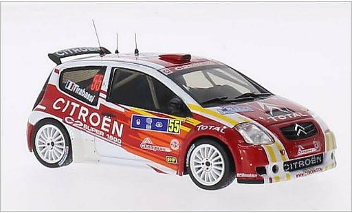 Citroen C2 S1600 1/43 IXO No.55 JWRC Tour de Corse 2006 miniature