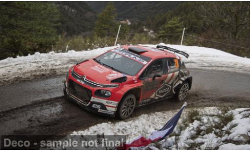 Citroen C3 1/43 IXO Rally2 Rallye Monte Carlo 2026 #20 L.Rossel/G.Mercoiret 1:43 miniature