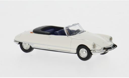 Citroen DS 1/87 Brekina 19 Cabriolet blanche 1963 1:87 miniature