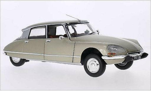 Citroen DS 23 1/18 Norev Pallas metallise beige 1973 miniature